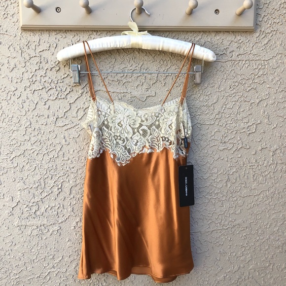 NWT Dolce& Gabanna Silk Slip Tank Top Size 44 - Picture 7 of 13